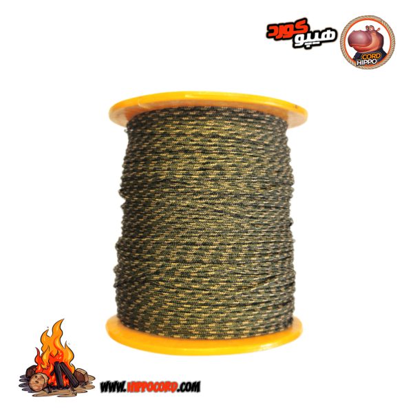 طناب 2.5mm هیپو استتار جنگلی