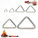 حلقه های مثلثی بدون جوش روکش کروم