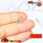 حلقه های مثلثی بدون جوش روکش کروم - Image 2