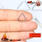 حلقه های مثلثی بدون جوش روکش کروم - Image 3