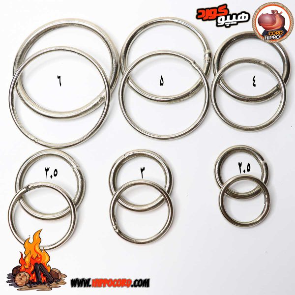 حلقه های گرد جوشی ضخیم و نازک