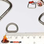 حلقه های نیم گرد روکش کروم - Image 3