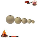 مهره های چوبی گرد