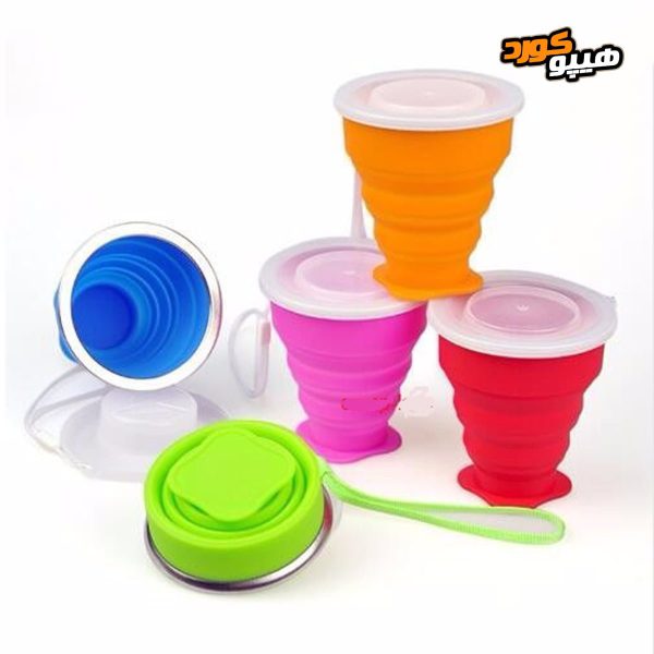 لیوان سیلیکونی تاشو