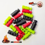 استپر 2سوراخ استوانه‌ای پلاستیکی کد ST01