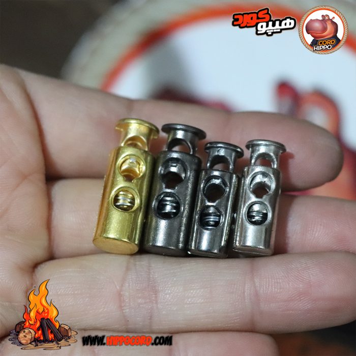استپر 2سوراخ استوانه‌ای روکش‌دار کد ST02 - Image 2