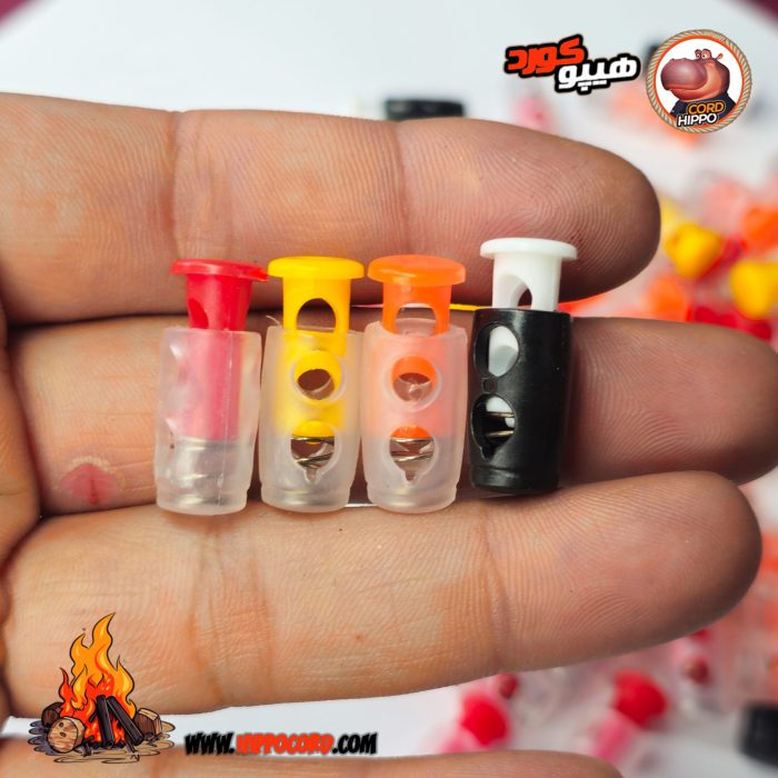 استپر 2سوراخ استوانه‌ای پلاستیکی کد ST04 - Image 3