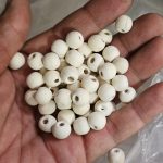 مهره چوبی (توپ چوبی)(گوی چوبی) 10عددی